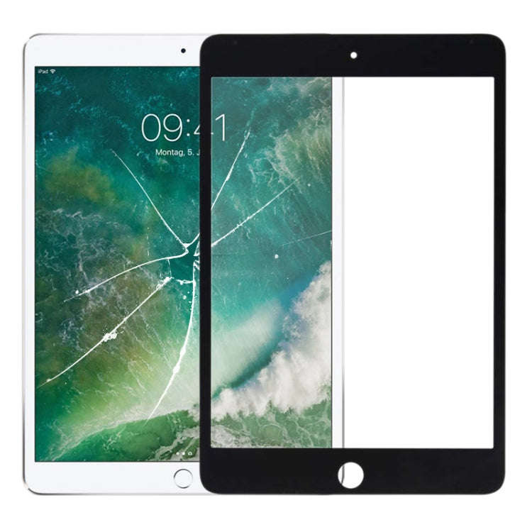 Front Screen Outer Glass Lens for iPad Pro 12.9 inch / iPad Pro 12.9 inch (2017) (Black)