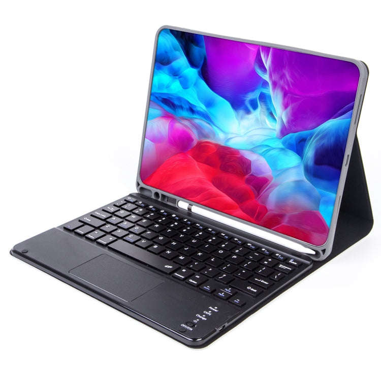 X-11BC Skin Plain Texture Detachable Bluetooth Keyboard Tablet Case for iPad Pro 11 inch 2020 / 2...