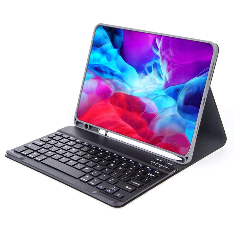 X-11B Skin Plain Texture Detachable Bluetooth Keyboard Tablet Case for iPad Pro 11 inch 2020 / 20...