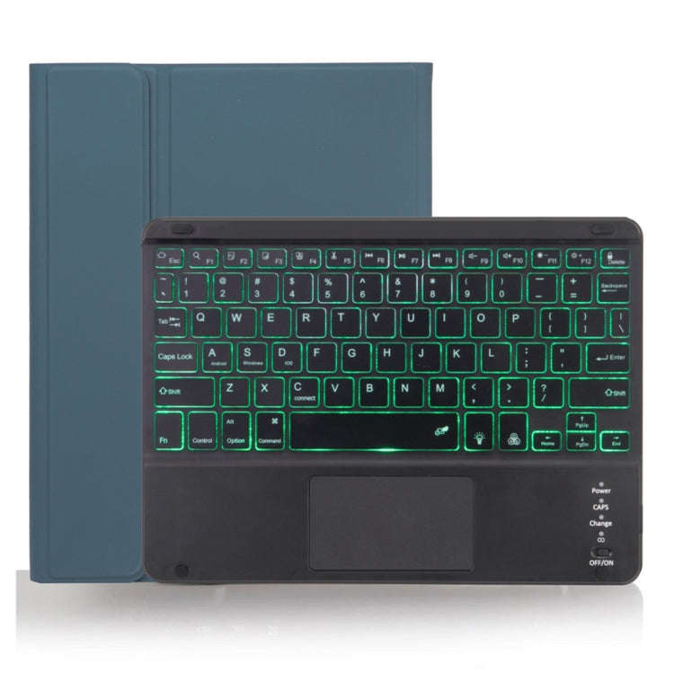 X-11BCS Skin Plain Texture Detachable Bluetooth Keyboard Tablet Case for iPad Pro 11 inch 2020 / ...