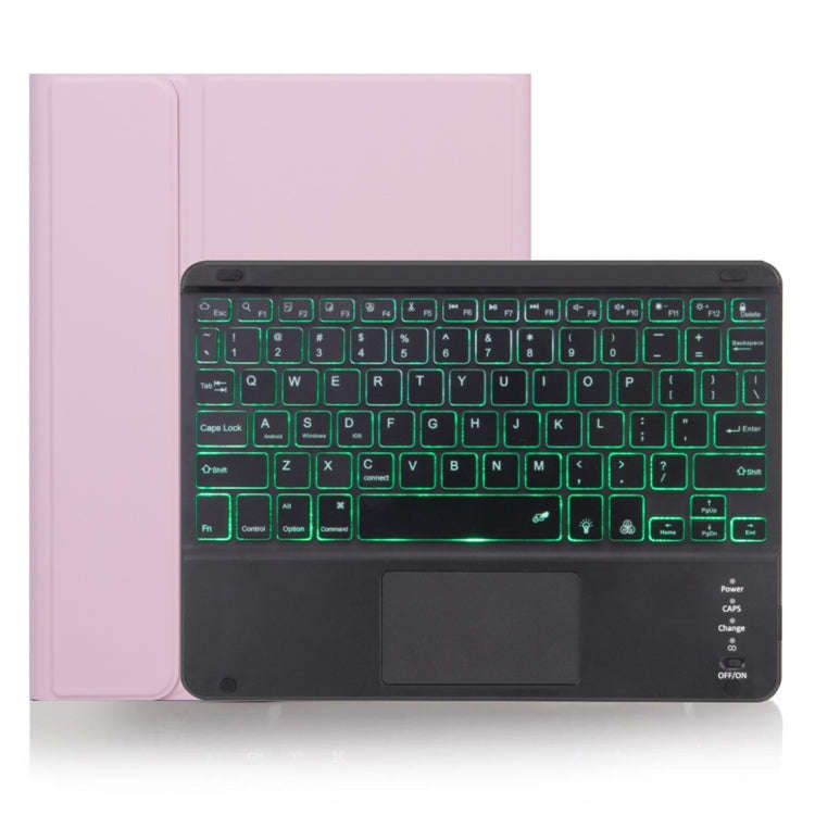X-11BCS Skin Plain Texture Detachable Bluetooth Keyboard Tablet Case for iPad Pro 11 inch 2020 / ...