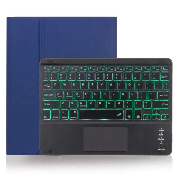 X-11BCS Skin Plain Texture Detachable Bluetooth Keyboard Tablet Case for iPad Pro 11 inch 2020 / ...