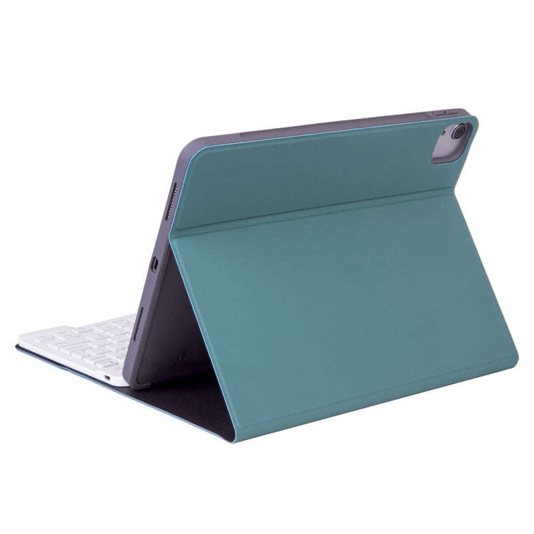 X-11BS Skin Plain Texture Detachable Bluetooth Keyboard Tablet Case for iPad Pro 11 inch 2020 / 2...