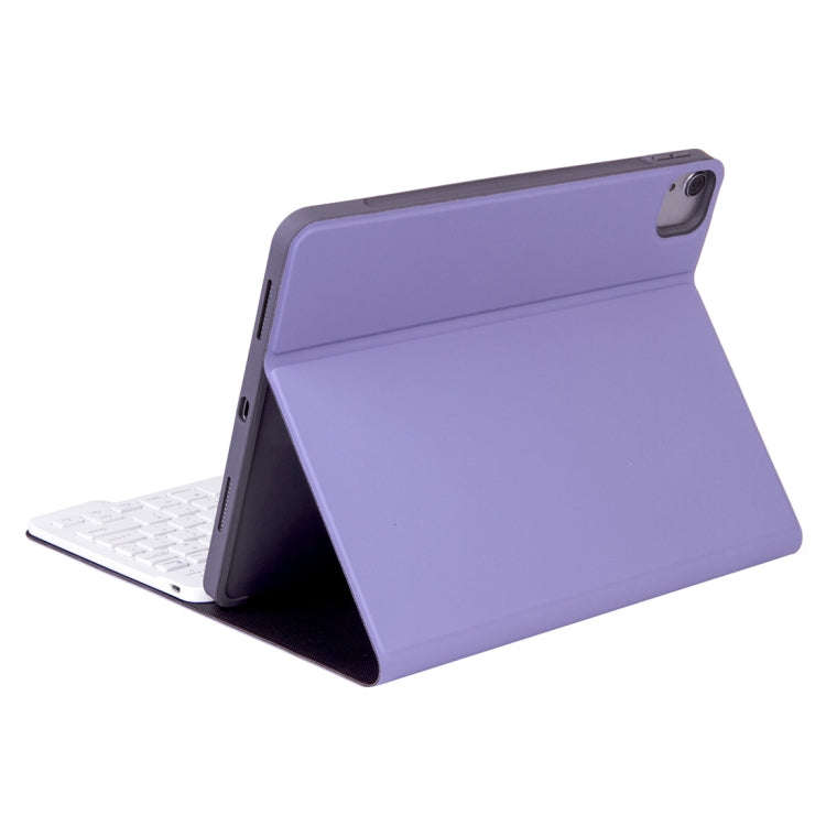 X-11BS Skin Plain Texture Detachable Bluetooth Keyboard Tablet Case for iPad Pro 11 inch 2020 / 2...