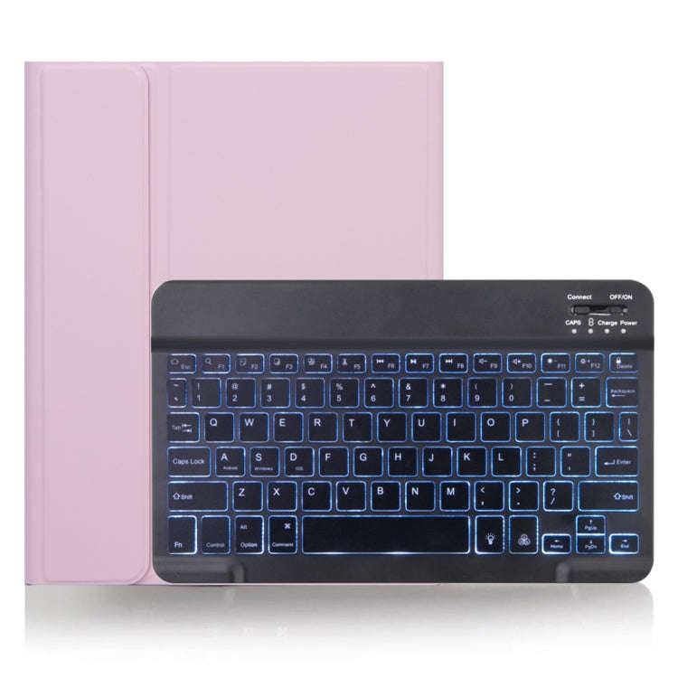 X-11BS Skin Plain Texture Detachable Bluetooth Keyboard Tablet Case for iPad Pro 11 inch 2020 / 2...