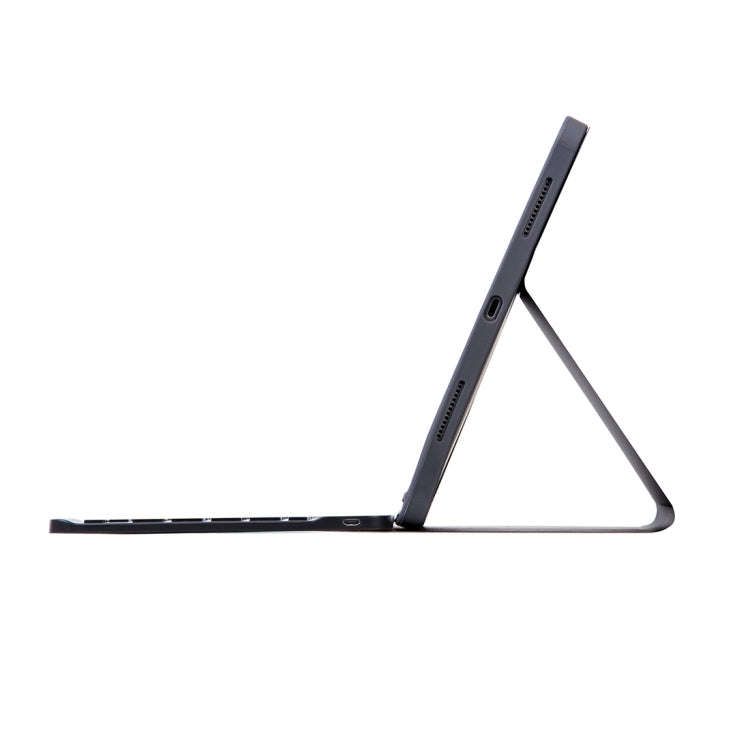 X-11BS Skin Plain Texture Detachable Bluetooth Keyboard Tablet Case for iPad Pro 11 inch 2020 / 2...