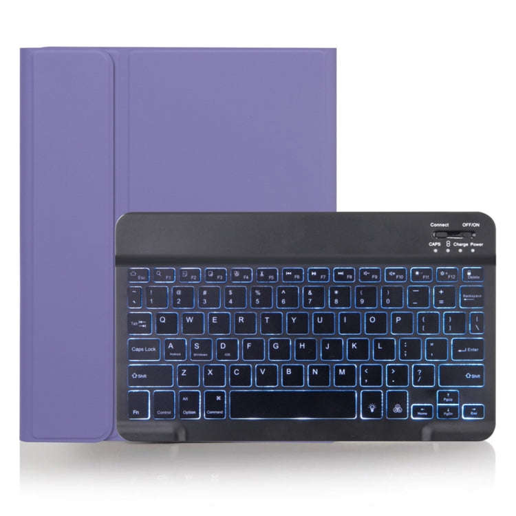 X-11BS Skin Plain Texture Detachable Bluetooth Keyboard Tablet Case for iPad Pro 11 inch 2020 / 2...