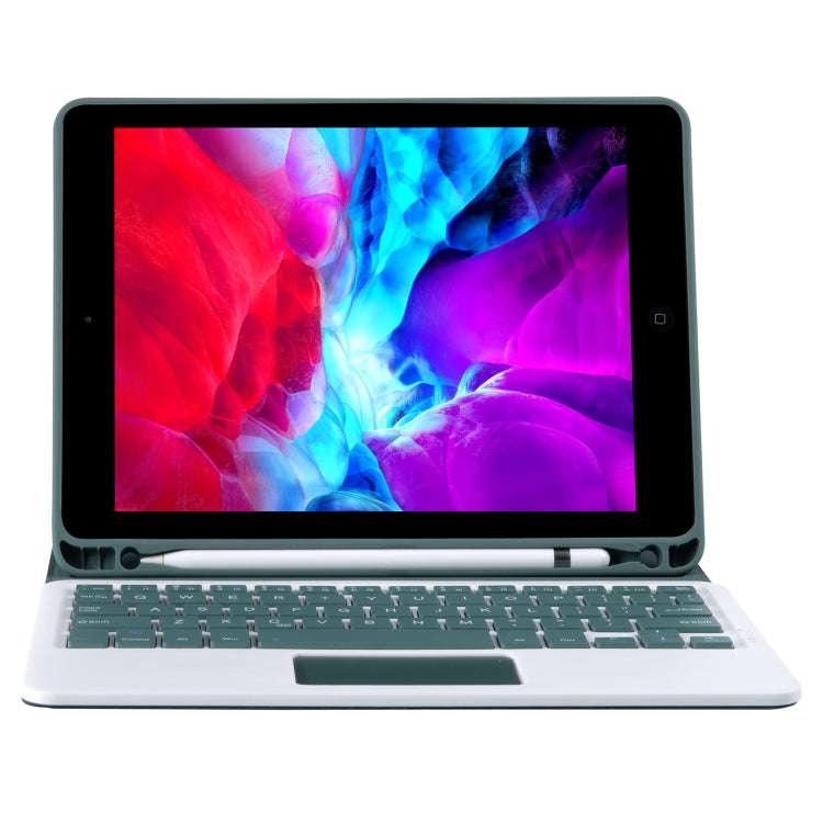 YT11B-A Detachable Candy Color Bluetooth Keyboard Leather Tablet Case with Touch Pad & Pen Slot &...