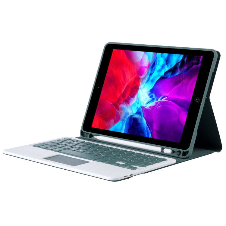 YT11B-A Detachable Candy Color Bluetooth Keyboard Leather Tablet Case with Touch Pad & Pen Slot &...