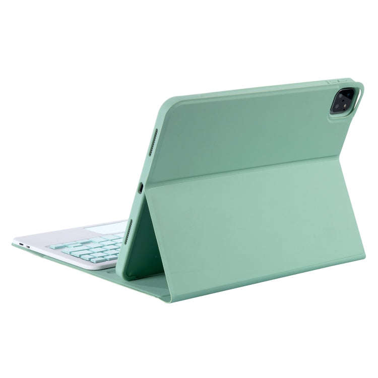 YT11B-A Detachable Candy Color Bluetooth Keyboard Leather Tablet Case with Touch Pad & Pen Slot &...