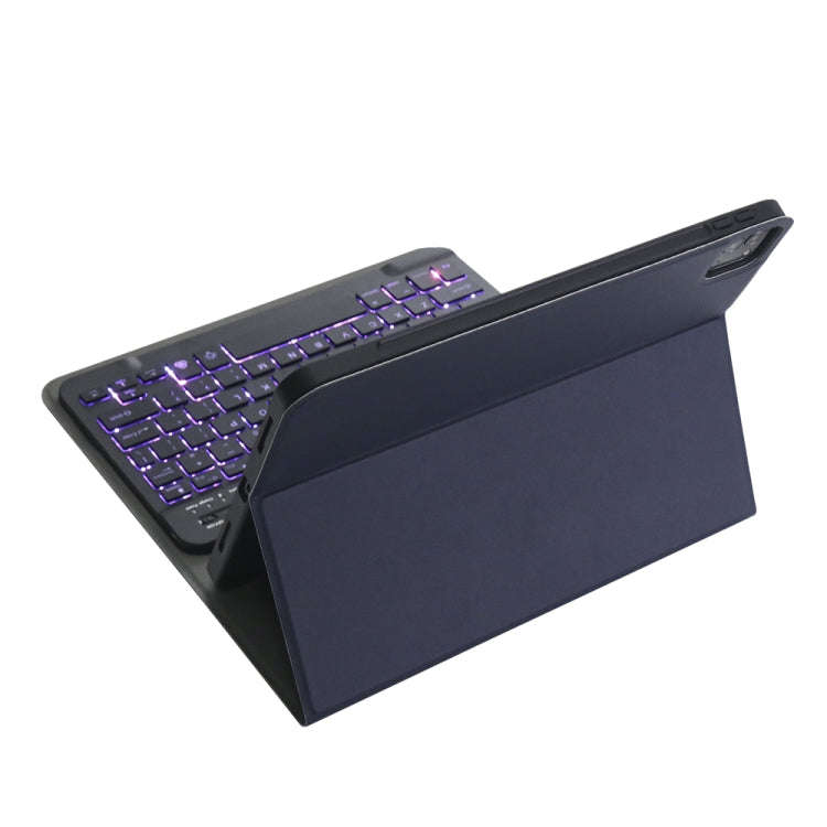 A11BS Ultra-thin ABS Detachable Bluetooth Keyboard Tablet Case with Backlight & Pen Slot & Holder...