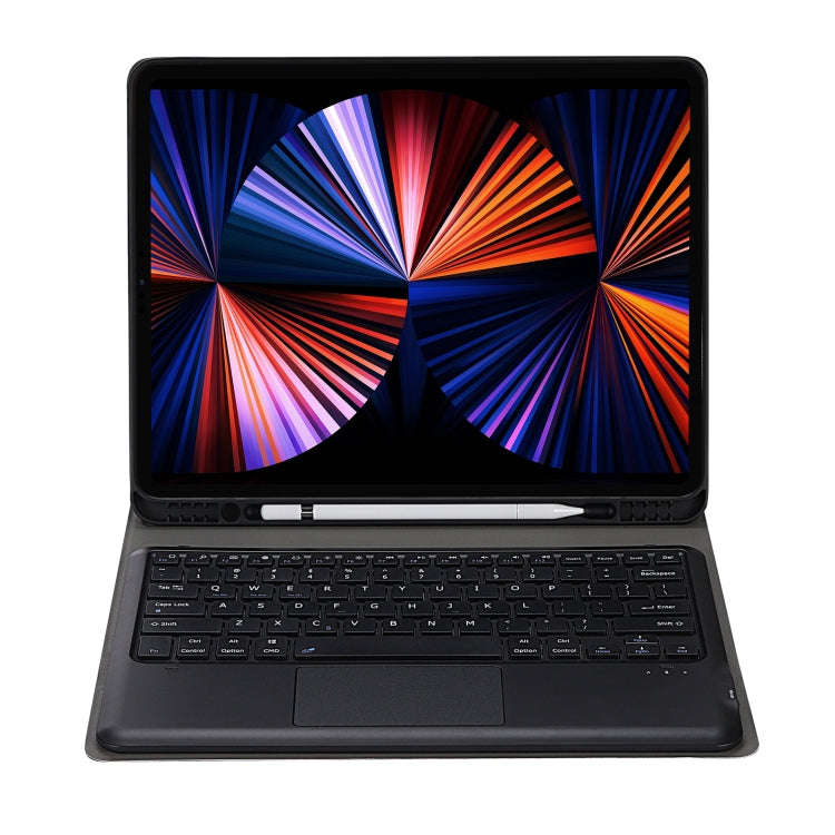 A12B-A Ultra-thin ABS Detachable Bluetooth Keyboard Tablet Case with Touchpad & Pen Slot & Holder...