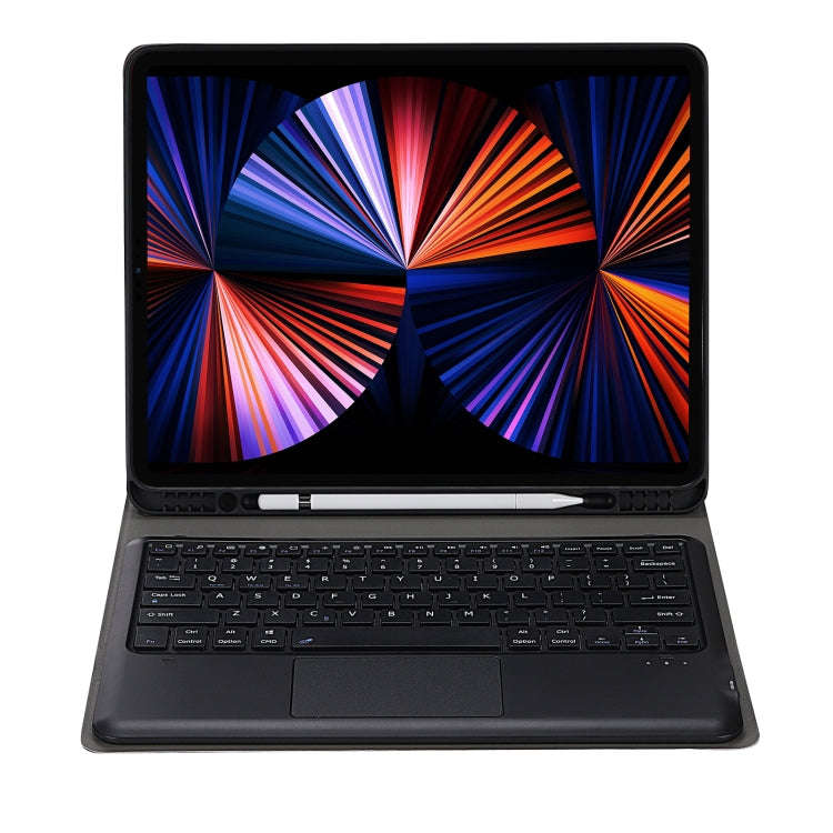 A12B-A Ultra-thin ABS Detachable Bluetooth Keyboard Tablet Case with Touchpad & Pen Slot & Holder...