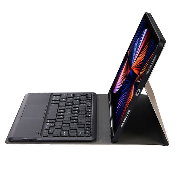A12B-A Ultra-thin ABS Detachable Bluetooth Keyboard Tablet Case with Touchpad & Pen Slot & Holder...