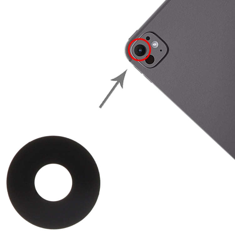 For iPad Pro 13 2024 A2925 A2926 A3007 Back Camera Lens