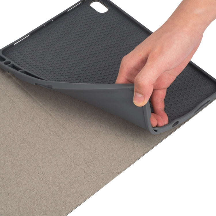 RK11 For iPad Pro 11 inch Silk Texture Detachable Plastic Bluetooth Keyboard Leather Tablet Case ...