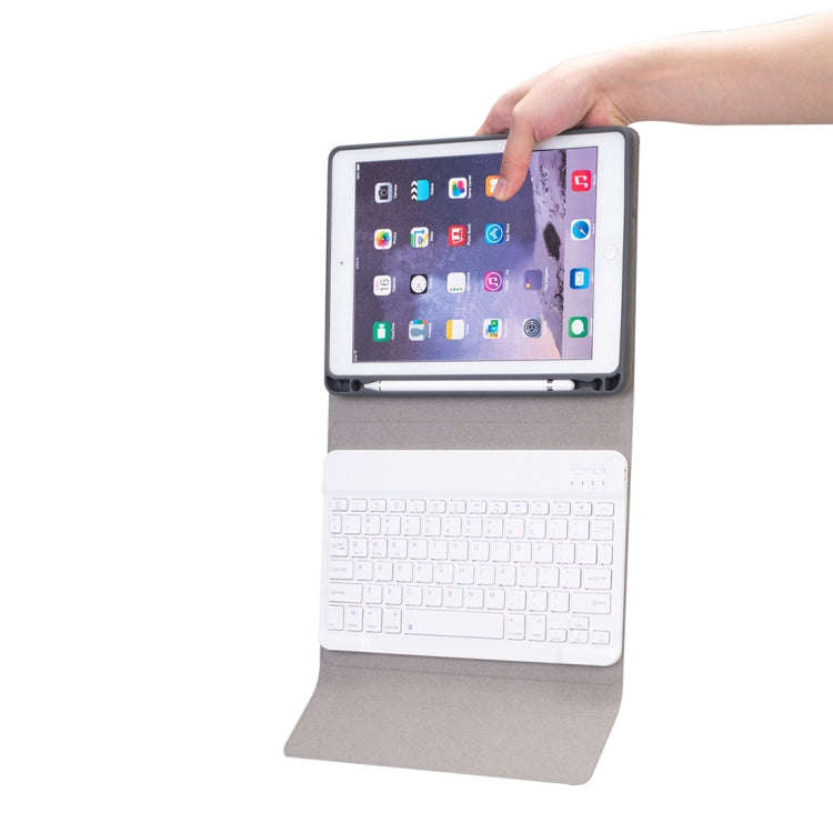 RK508 For iPad Air 2 & Air 1 / Pro 9.7 inch & 2017 iPad & 2018 iPad Silk Texture Detachable Plast...