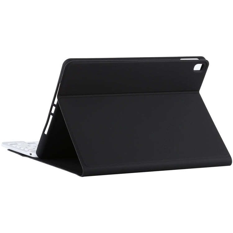TG11B Detachable Bluetooth White Keyboard + Microfiber Leather Tablet Case for iPad Pro 11 inch (...