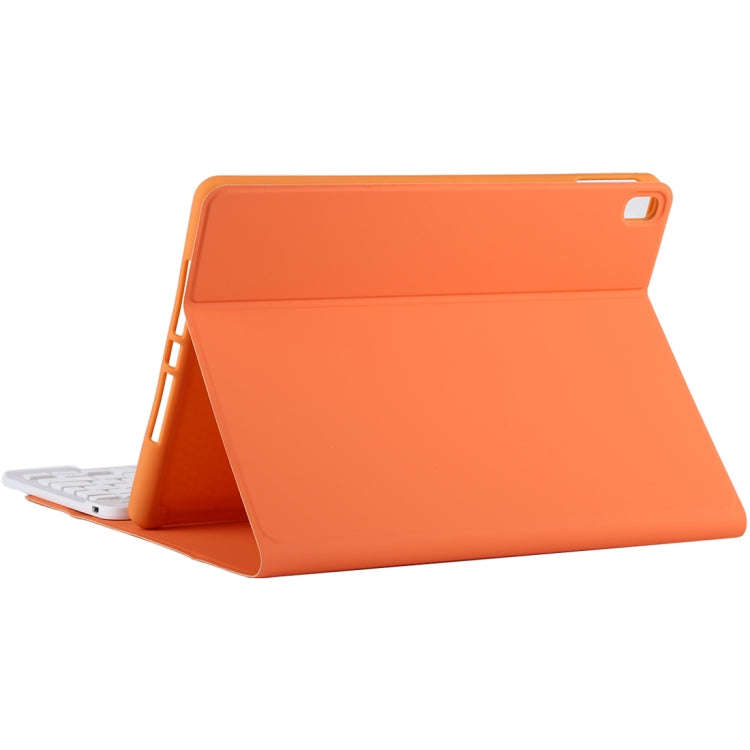 TG11B Detachable Bluetooth White Keyboard + Microfiber Leather Tablet Case for iPad Pro 11 inch (...