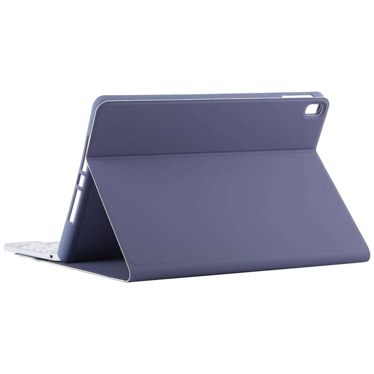 TG11B Detachable Bluetooth White Keyboard + Microfiber Leather Tablet Case for iPad Pro 11 inch (...