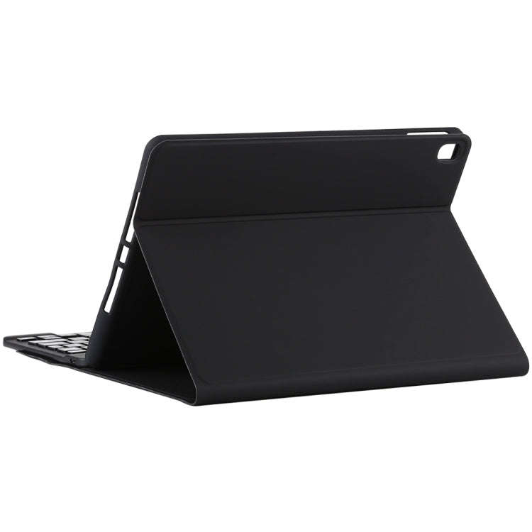 TG11B Detachable Bluetooth Black Keyboard + Microfiber Leather Tablet Case for iPad Pro 11 inch (...