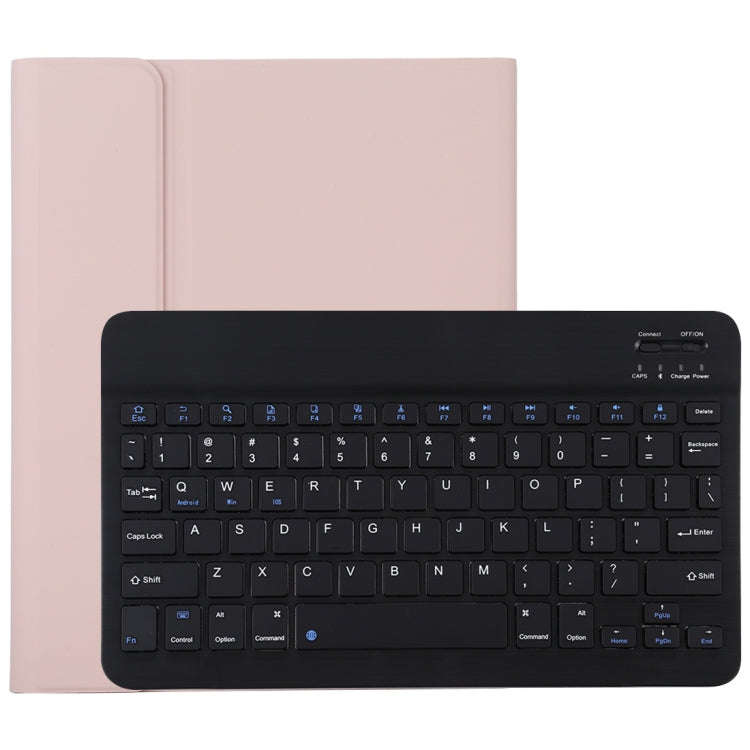 TG11B Detachable Bluetooth Black Keyboard + Microfiber Leather Tablet Case for iPad Pro 11 inch (...