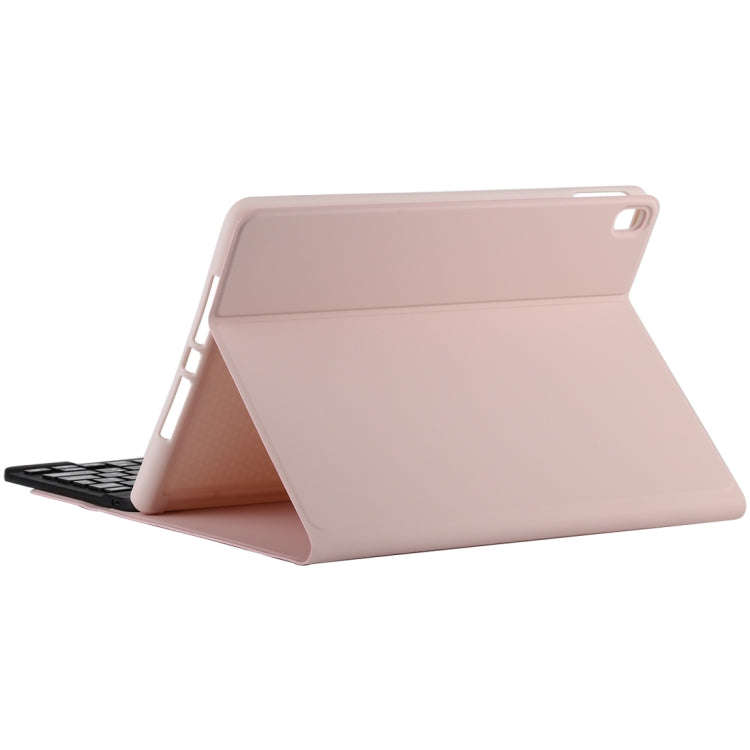 TG11B Detachable Bluetooth Black Keyboard + Microfiber Leather Tablet Case for iPad Pro 11 inch (...