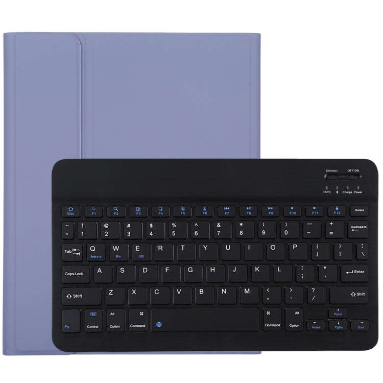TG11B Detachable Bluetooth Black Keyboard + Microfiber Leather Tablet Case for iPad Pro 11 inch (...