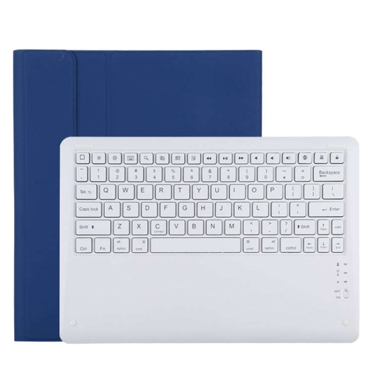 T129 Detachable Bluetooth White Keyboard Microfiber Leather Tablet Case for iPad Pro 12.9 inch (2...