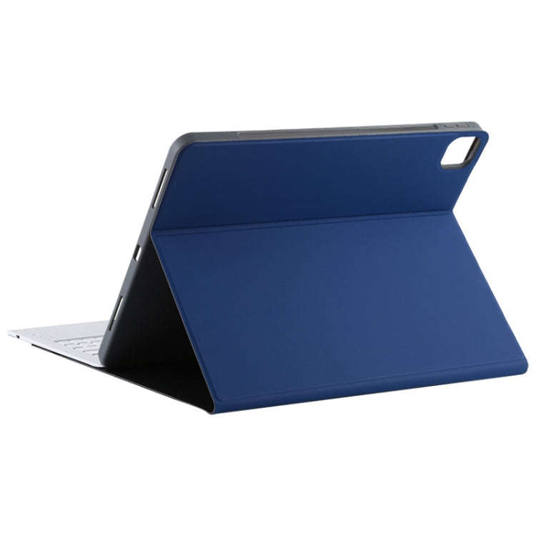 T129 Detachable Bluetooth White Keyboard Microfiber Leather Tablet Case for iPad Pro 12.9 inch (2...