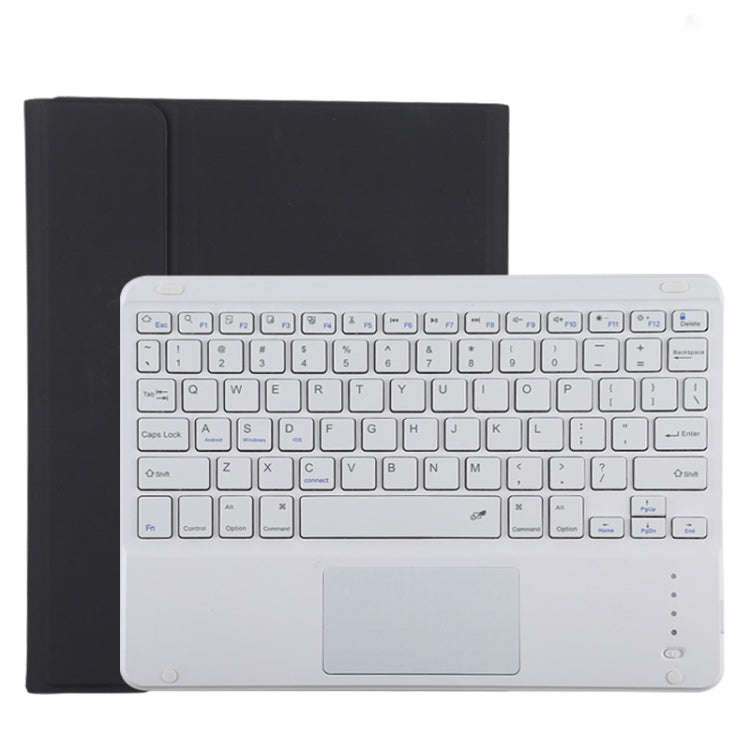 TG11BC Detachable Bluetooth White Keyboard Microfiber Leather Tablet Case for iPad Pro 11 inch (2...