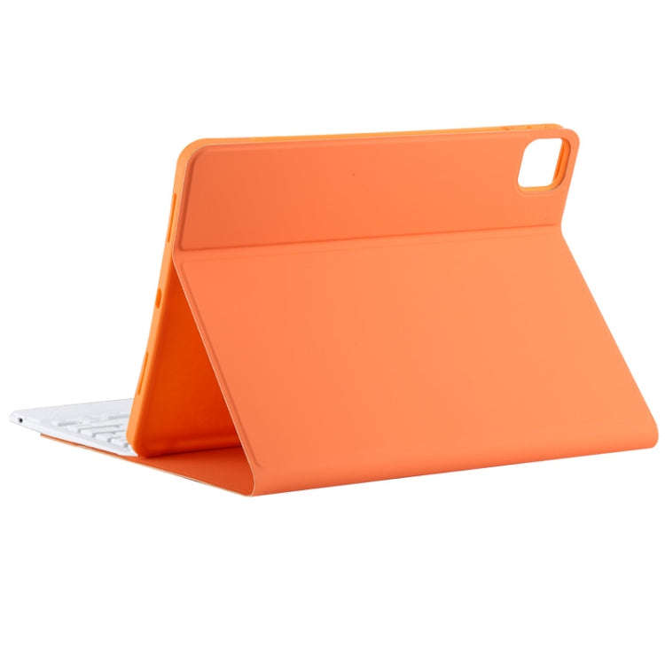 TG11BC Detachable Bluetooth White Keyboard Microfiber Leather Tablet Case for iPad Pro 11 inch (2...