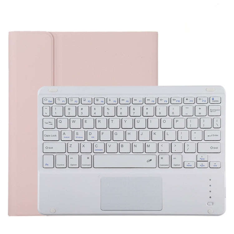 TG11BC Detachable Bluetooth White Keyboard Microfiber Leather Tablet Case for iPad Pro 11 inch (2...