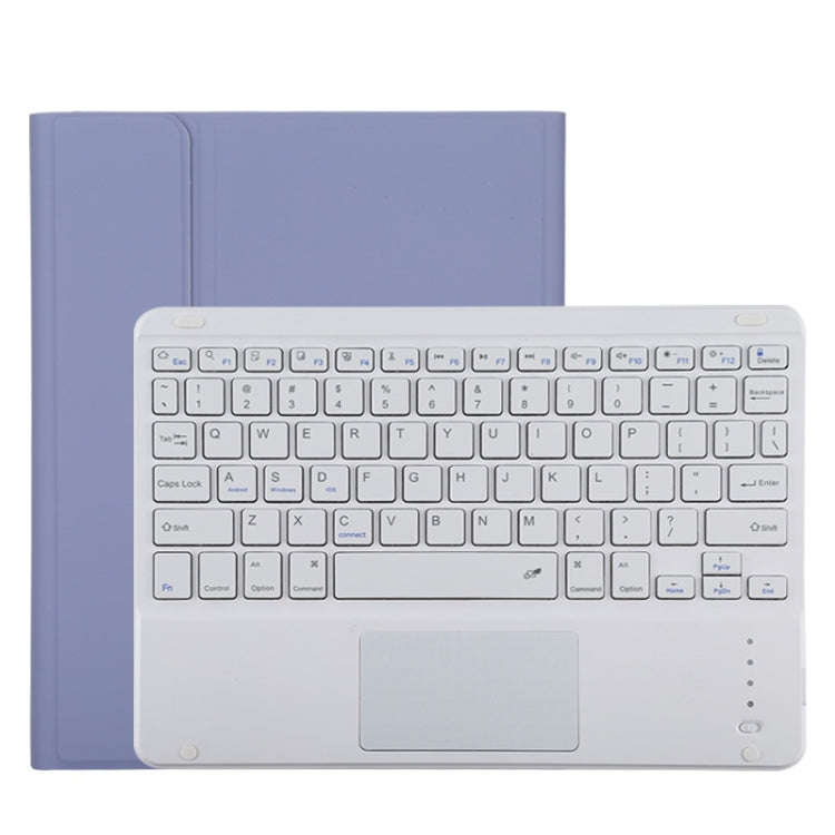 TG11BC Detachable Bluetooth White Keyboard Microfiber Leather Tablet Case for iPad Pro 11 inch (2...