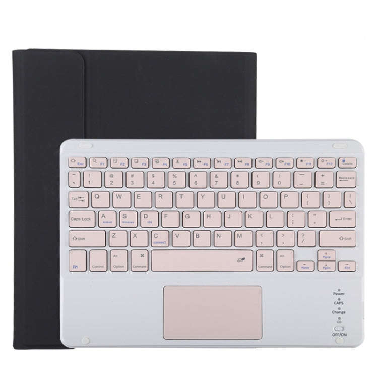 TG11BC Detachable Bluetooth Pink Keyboard Microfiber Leather Tablet Case for iPad Pro 11 inch (20...
