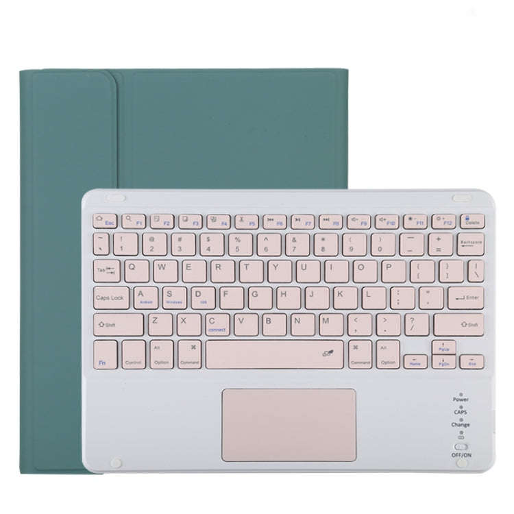 TG11BC Detachable Bluetooth Pink Keyboard Microfiber Leather Tablet Case for iPad Pro 11 inch (20...