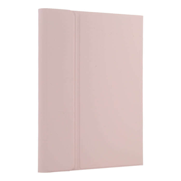 TG11BC Detachable Bluetooth Pink Keyboard Microfiber Leather Tablet Case for iPad Pro 11 inch (20...