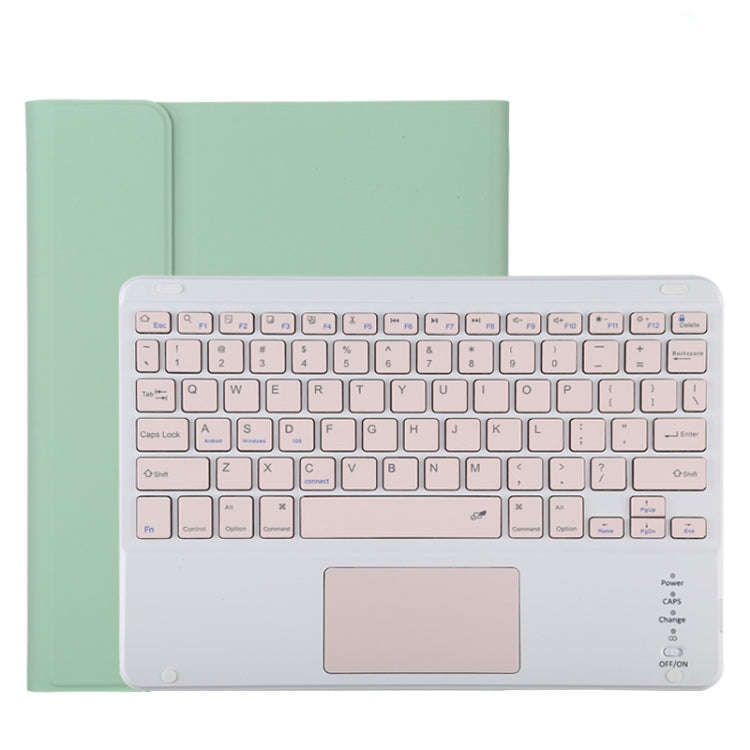 TG11BC Detachable Bluetooth Pink Keyboard Microfiber Leather Tablet Case for iPad Pro 11 inch (20...