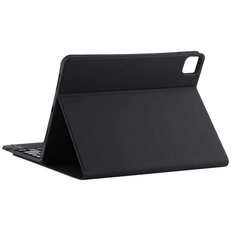 TG11BC Detachable Bluetooth Black Keyboard Microfiber Leather Tablet Case for iPad Pro 11 inch (2...