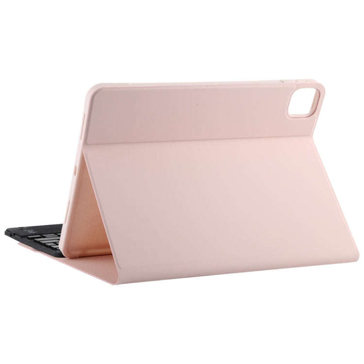 TG11BC Detachable Bluetooth Black Keyboard Microfiber Leather Tablet Case for iPad Pro 11 inch (2...