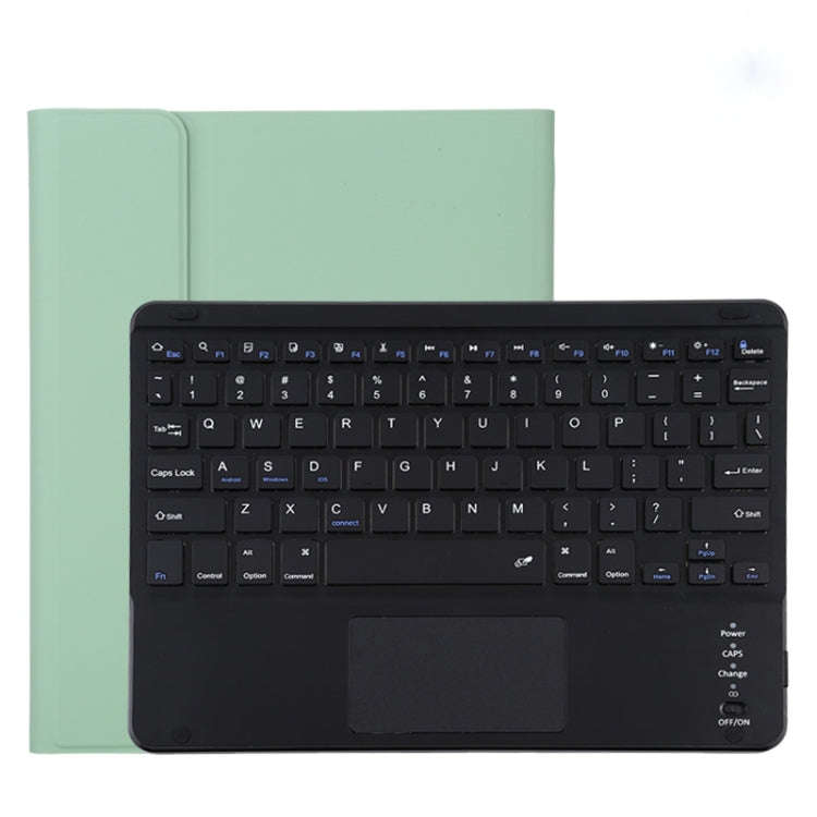 TG11BC Detachable Bluetooth Black Keyboard Microfiber Leather Tablet Case for iPad Pro 11 inch (2...