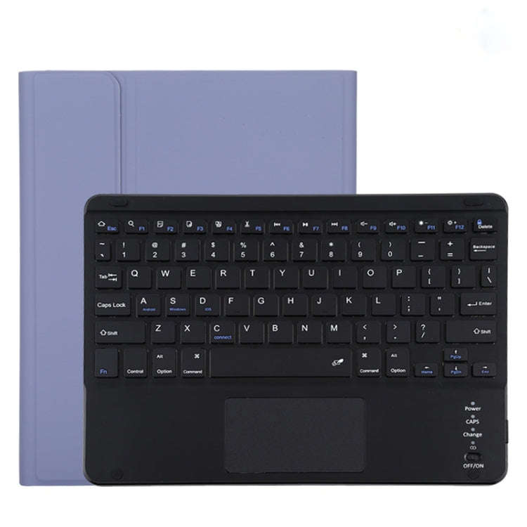 TG11BC Detachable Bluetooth Black Keyboard Microfiber Leather Tablet Case for iPad Pro 11 inch (2...