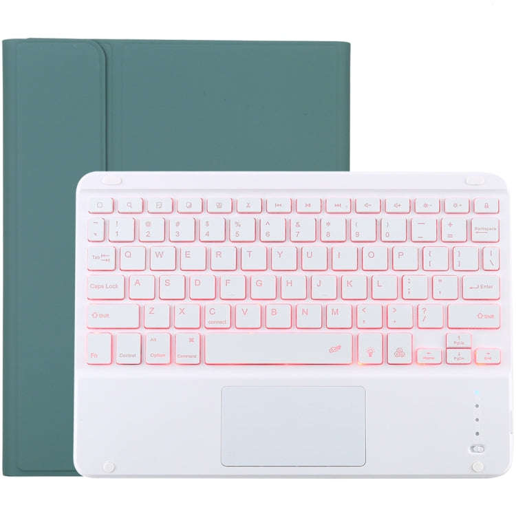 TG-102BCS Detachable Bluetooth White Keyboard + Microfiber Leather Tablet Case for iPad 10.2 inch...