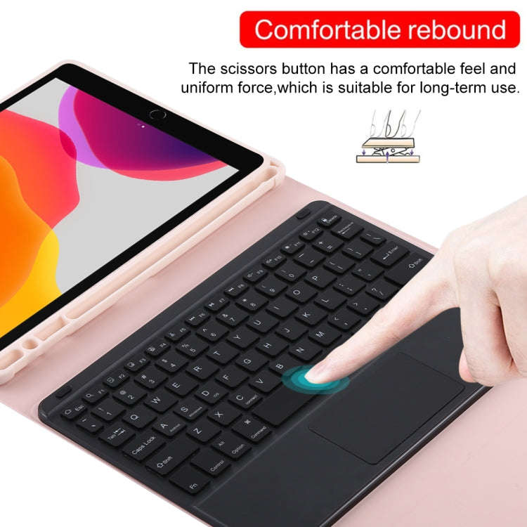 TG-102BCS Detachable Bluetooth Black Keyboard + Microfiber Leather Tablet Case for iPad 10.2 inch...