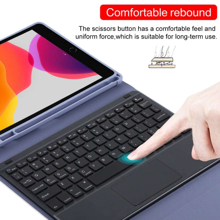 TG-102BCS Detachable Bluetooth Black Keyboard + Microfiber Leather Tablet Case for iPad 10.2 inch...