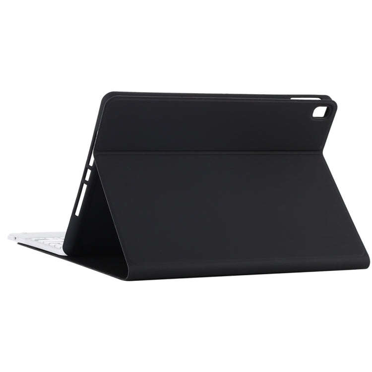 TG-102BC Detachable Bluetooth White Keyboard + Microfiber Leather Tablet Case for iPad 10.2 inch ...