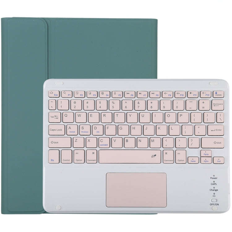TG-102BC Detachable Bluetooth Pink Keyboard + Microfiber Leather Tablet Case for iPad 10.2 inch /...