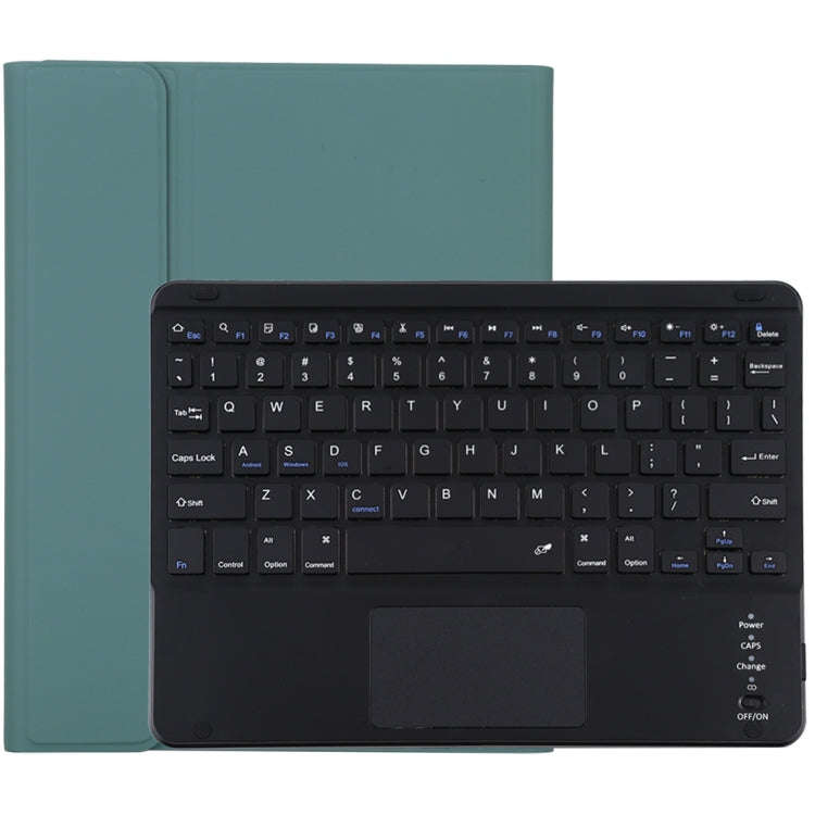 TG-102BC Detachable Bluetooth Black Keyboard + Microfiber Leather Tablet Case for iPad 10.2 inch ...