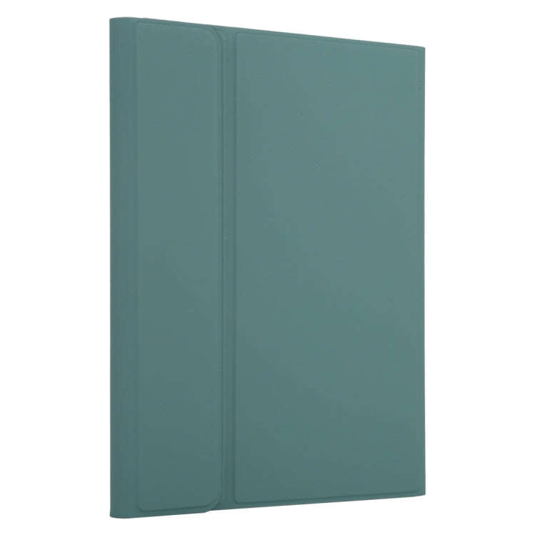 TG-102BC Detachable Bluetooth Green Keyboard + Microfiber Leather Tablet Case for iPad 10.2 inch ...