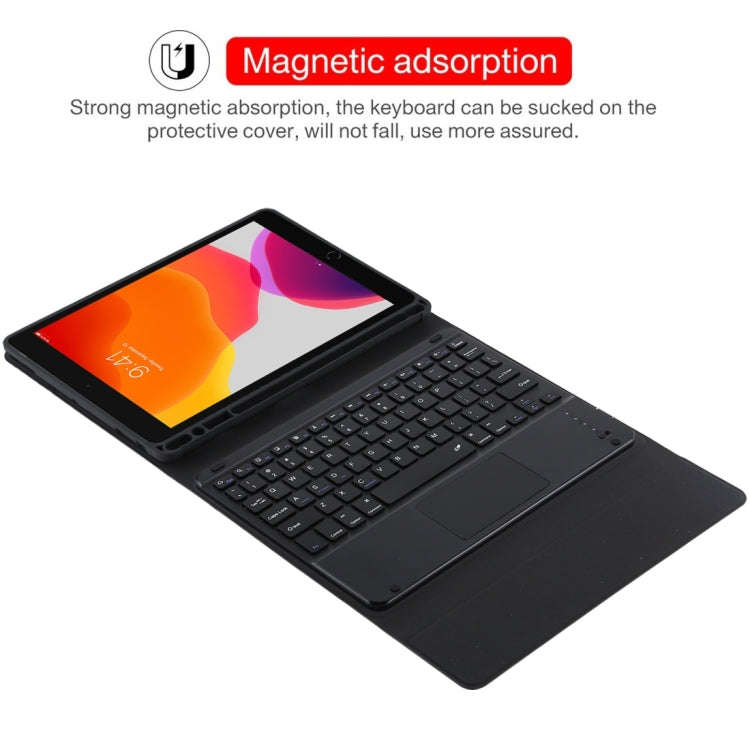 TG97BC Detachable Bluetooth Black Keyboard + Microfiber Leather Tablet Case for iPad 9.7 inch, wi...